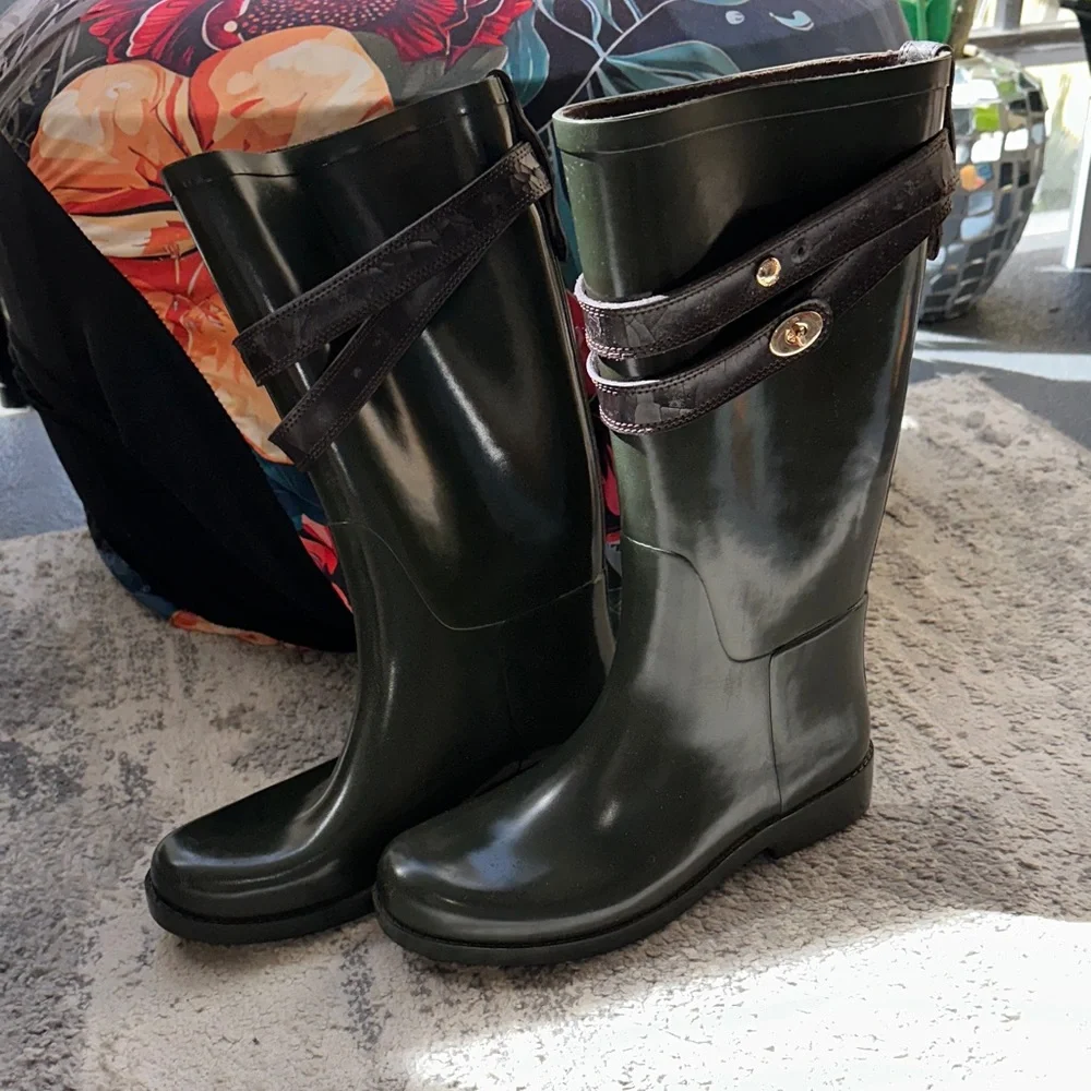 Coach Rubber Boot - Picture 3 of 12